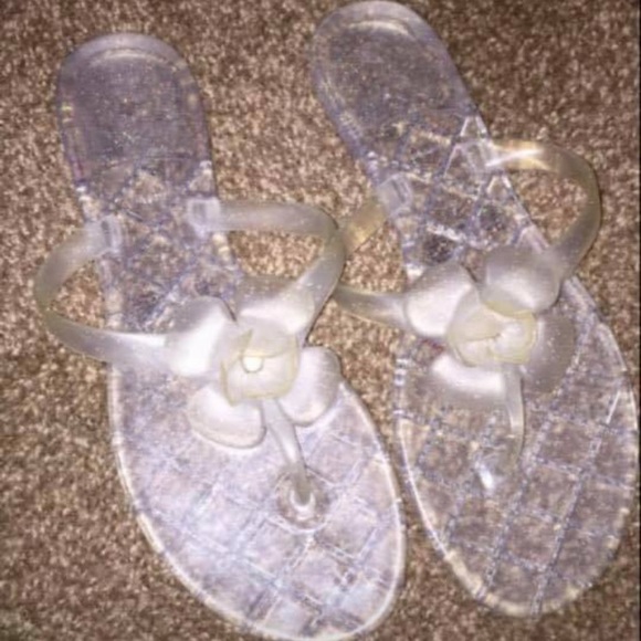 vintage jelly sandals